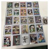 25 Mark McGwire Baseball Cards, Various Teams/Year