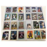 24 MLB Baseball Cards Featuring Various Notable Pl