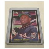 Kirby Puckett Rookie Baseball Card MLB