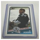 Bo Jackson rookie 1988 Topps Football Card #327 RB