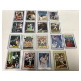 17 MLB Baseball Cards Featuring Various Notable Pl