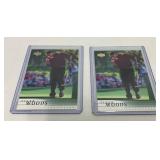 Two Upper Deck Tiger Woods Rookie Cards in Protect