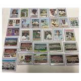 30 MLB 1970s Baseball Cards Featuring Pete Rose, R