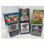 6 Boxes Including MLB, NFL, and Andy Griffith Card