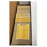 Approx. 535 1963 partial set MLB Baseball Cards
