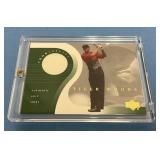 Tiger Woods Golf Shirt Relic Fabric Card Upper Dec