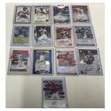 13 Autographed MLB and NFL Trading Cardsï¿½Keenan Al