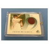 SP Tiger Woods Front 9 Fabric Golf Relic Card