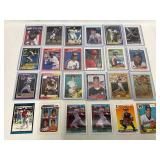 24 MLB Baseball Cards Featuring Various Notable Pl