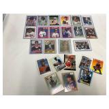 24 MLB Baseball Cards Featuring Various Players Ba
