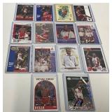 14 Michael Jordan Basketball Cards Assorted Years