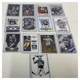 Tom Brady Football Cards Lot (13 Cards, Various Ye