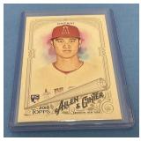 2018 Topps Allen & Ginter Shohei Ohtani Rookie Car