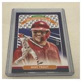 Donruss Diamond Kings Mike Trout Card numbered 07/
