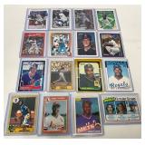 16- MLB Baseball Rookie Cards in Protective Sleeve