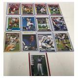 13 Rookie NFL Football Cards Featuring Various Pla