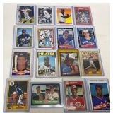 16 MLB Rookie Baseball Cards, Various Players