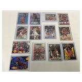 13 NBA Cards Featuring Michael Jordan, Larry Bird,
