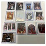 13 NBA Cards Featuring Michael Jordan, Larry Bird,