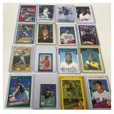 16 MLB Rookie Baseball Cards Assorted Players