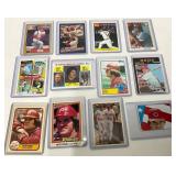 12 Pete Rose Baseball Cards
