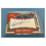 Vladimir Guerrero Jr. Rookie Signature Card 58/75