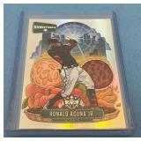 Ronald Acuna Jr. Downtown Baseball Trading Card D-