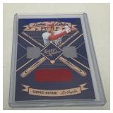 Shohei Ohtani Leather & Lumber Relic Card
