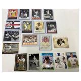 Lot Baseball Trading Cards Featuring Various Playe
