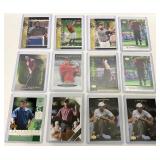 12 Tiger Woods Trading Cards Including Rookie Card