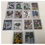 14 NFL Rookie Cards Featuring Various Players