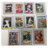 11 Pete Rose Baseball Cards