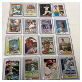 16 Johnny Bench MLB Baseball Cards in Various Year