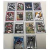 14 NFL Player Rookie Cards Featuring Various Playe