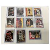 11 NBA Basketball Cards with rookie Players