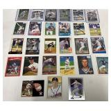 27 Greg Maddux MLB Baseball Cards, Various Seasons