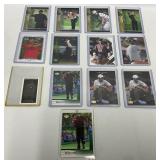 13 Tiger Woods Trading Cards Including 2 Rookie Ca