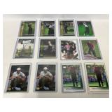 12 Tiger Woods Trading Cards Including 2 Rookie Ca