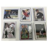 6 Michael Jordan Rookie MLB Baseball Cards