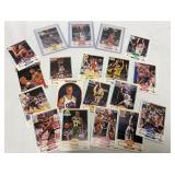 1990 Fleer Basketball Trading Cards Featuring Vari