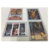 4 ï¿½ Kobe Bryant Basketball Cards in Cases
