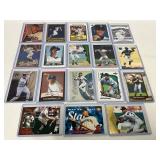18 Alex Rodriguez Baseball Cards, Various Years