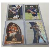 4 Peyton Manning Football Cards