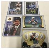 5 Peyton Manning Rookie NFL Cards