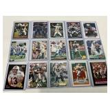 15 Dan Marino Football Cards in Sleeves