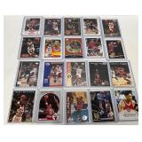 20 Scottie Pippen Sports Cards in Sleeves