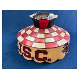 Stained Glass Style USC Gamecocks Ceiling Light Fi