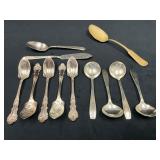 Tripple Plated Silverware and Spoon Marked ï¿½Silver