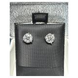 Diamond Earrings 2ctw in 14k White Gold