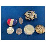 Military-Themed Medals and Insignia